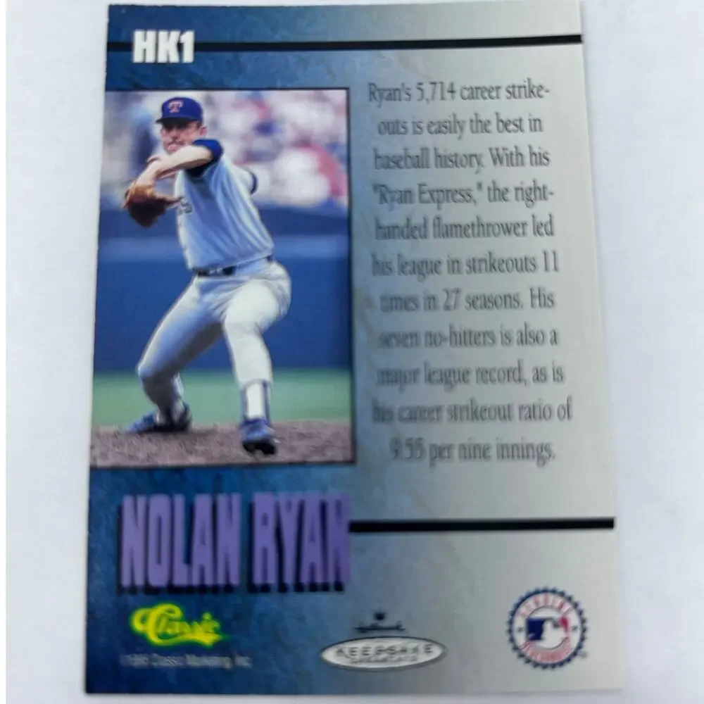 Hallmark Classic New Collector's Series Nolan Ryan at‎ the Ballpark Ornament